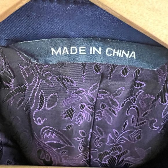 Eleganza Platinum Giorgio Bright Blue Blazer / Sport Coat / Suit Top - Picture 2 of 6